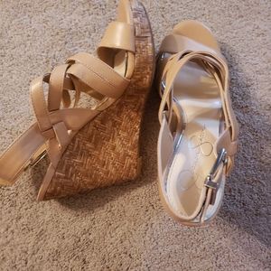 Jessica Simpson wedges